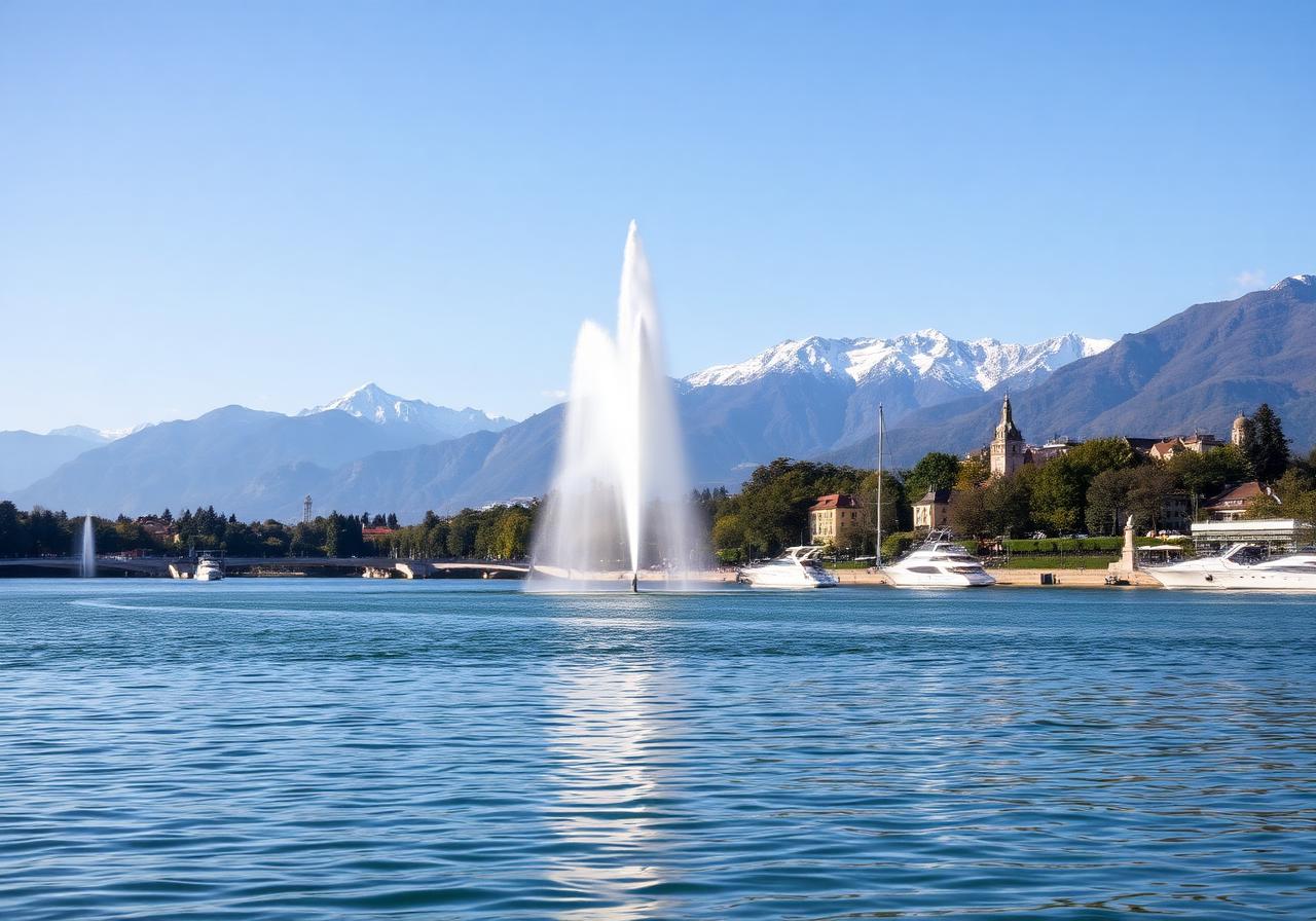 Geneva, Switzerland skyline
