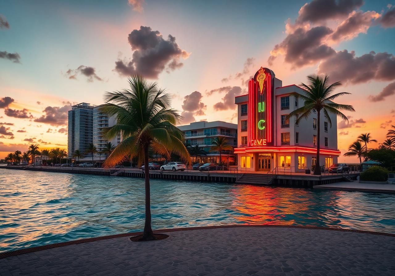 Miami, United States skyline