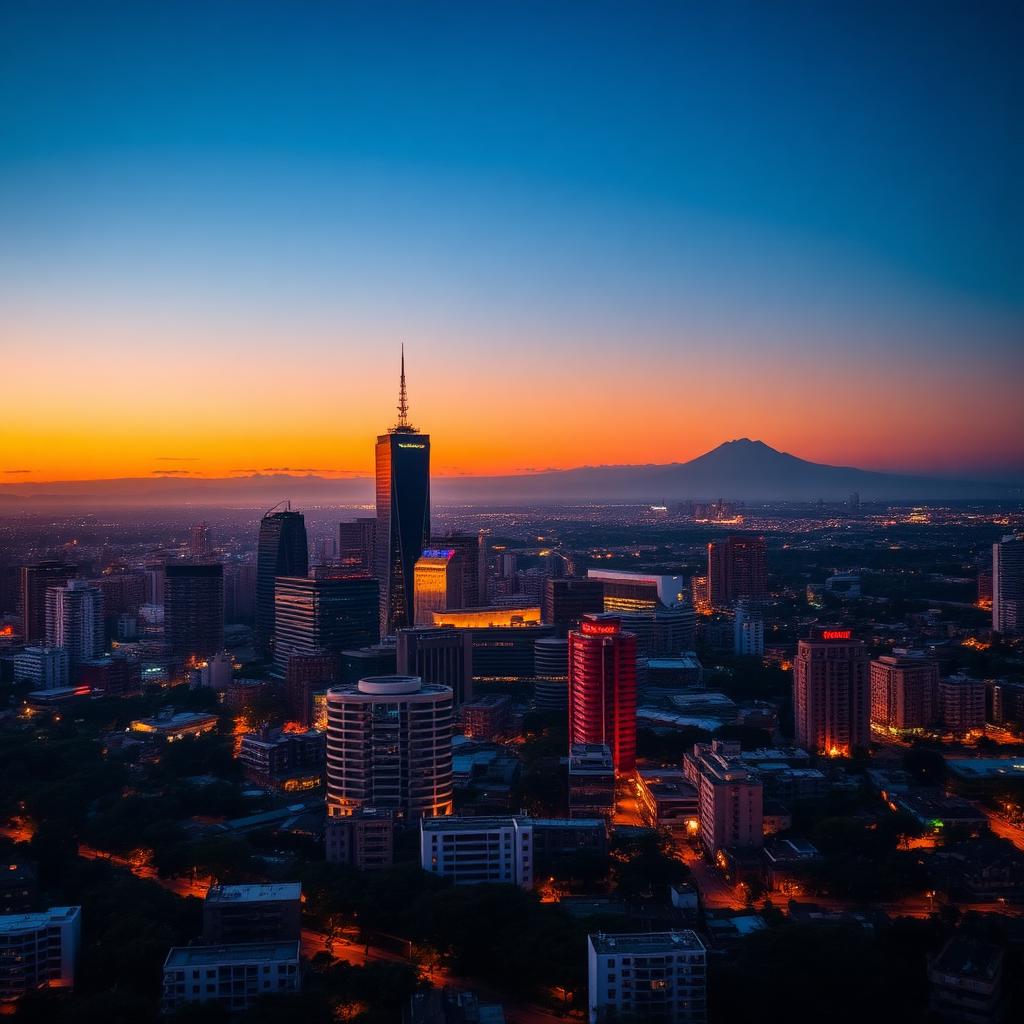 Nairobi, Kenya skyline